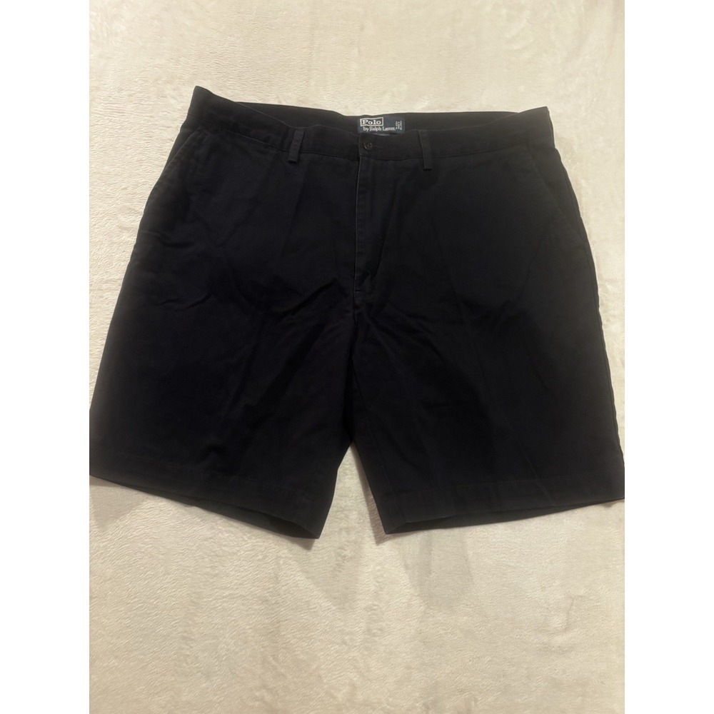Polo Ralph‎ Lauren Men's 38 Prospect Shorts Navy Blue Vintage Classic Chino